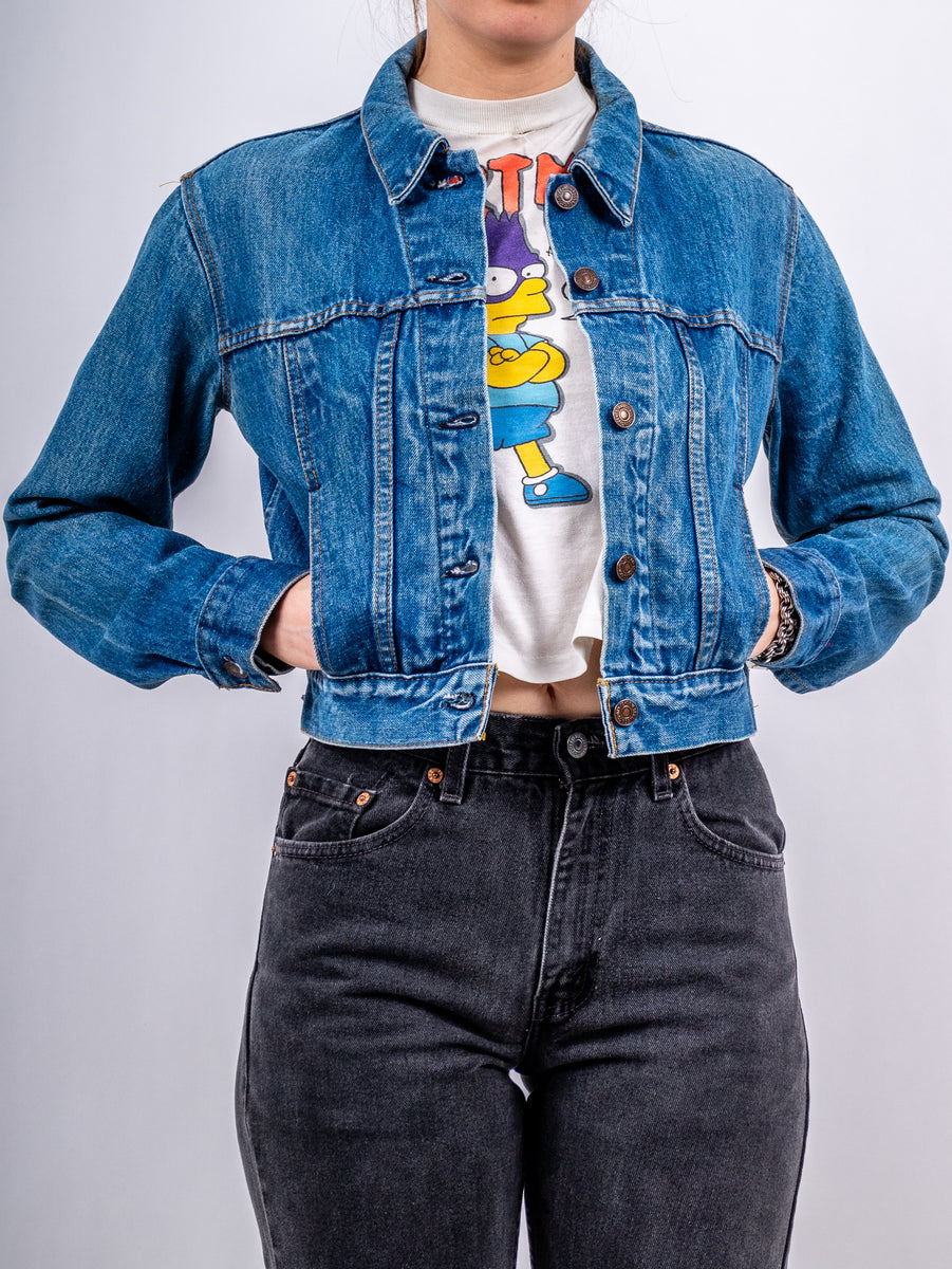 1970 s LEVIS cropped denim jacket Erin Templeton