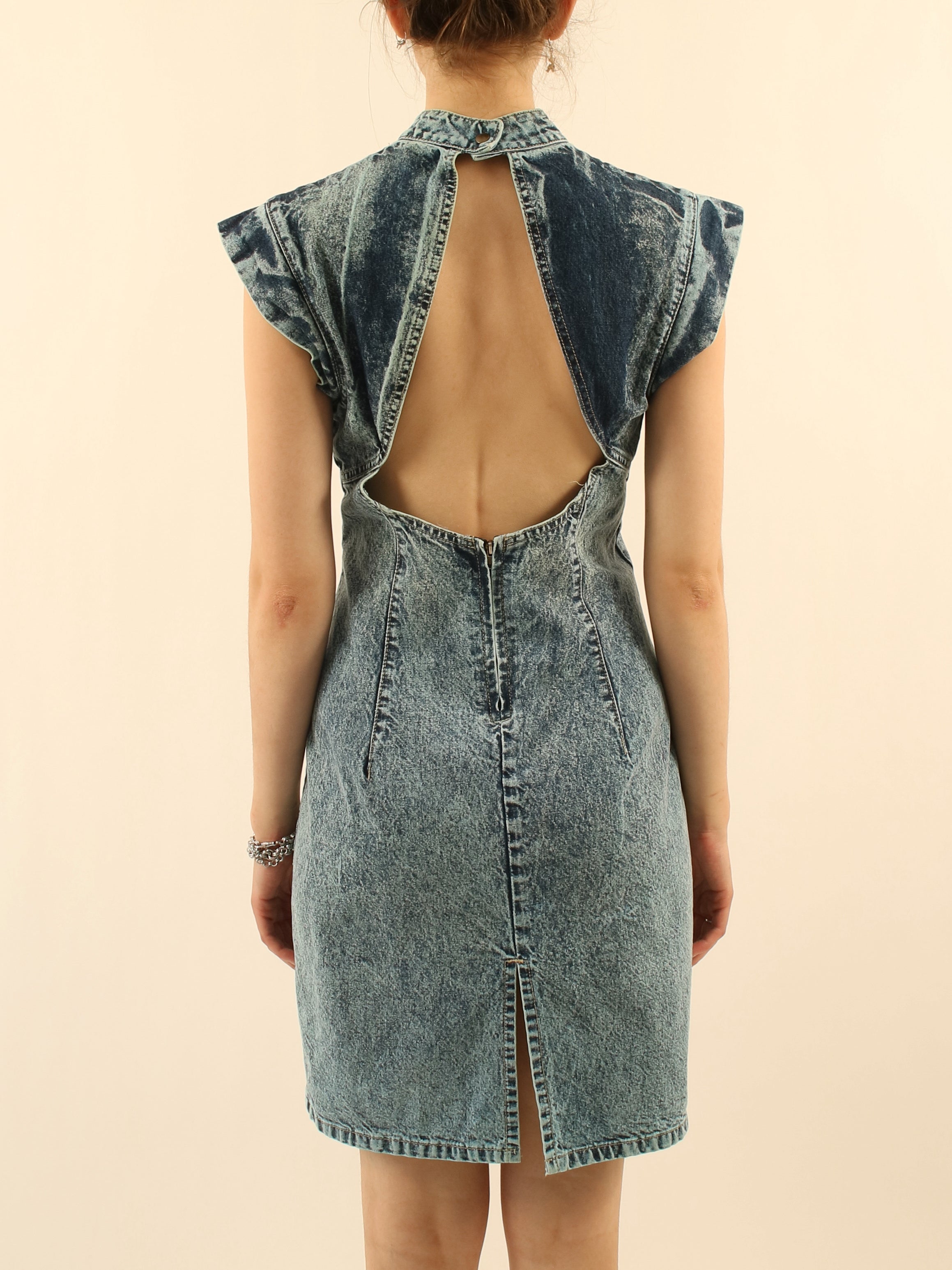 1980s Below the Belt acid wash dress – Erin Templeton