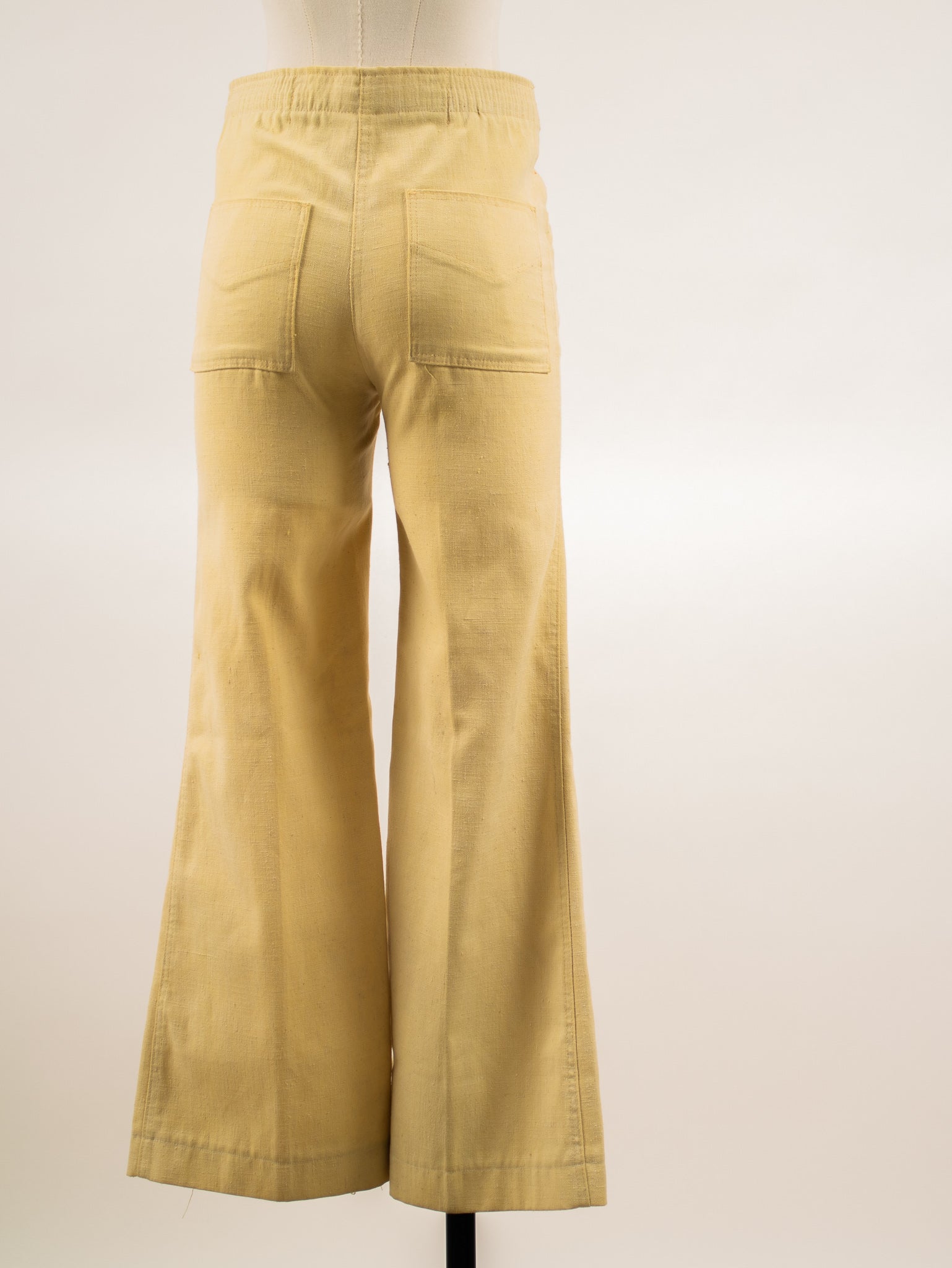 1960's yellow bell slacks